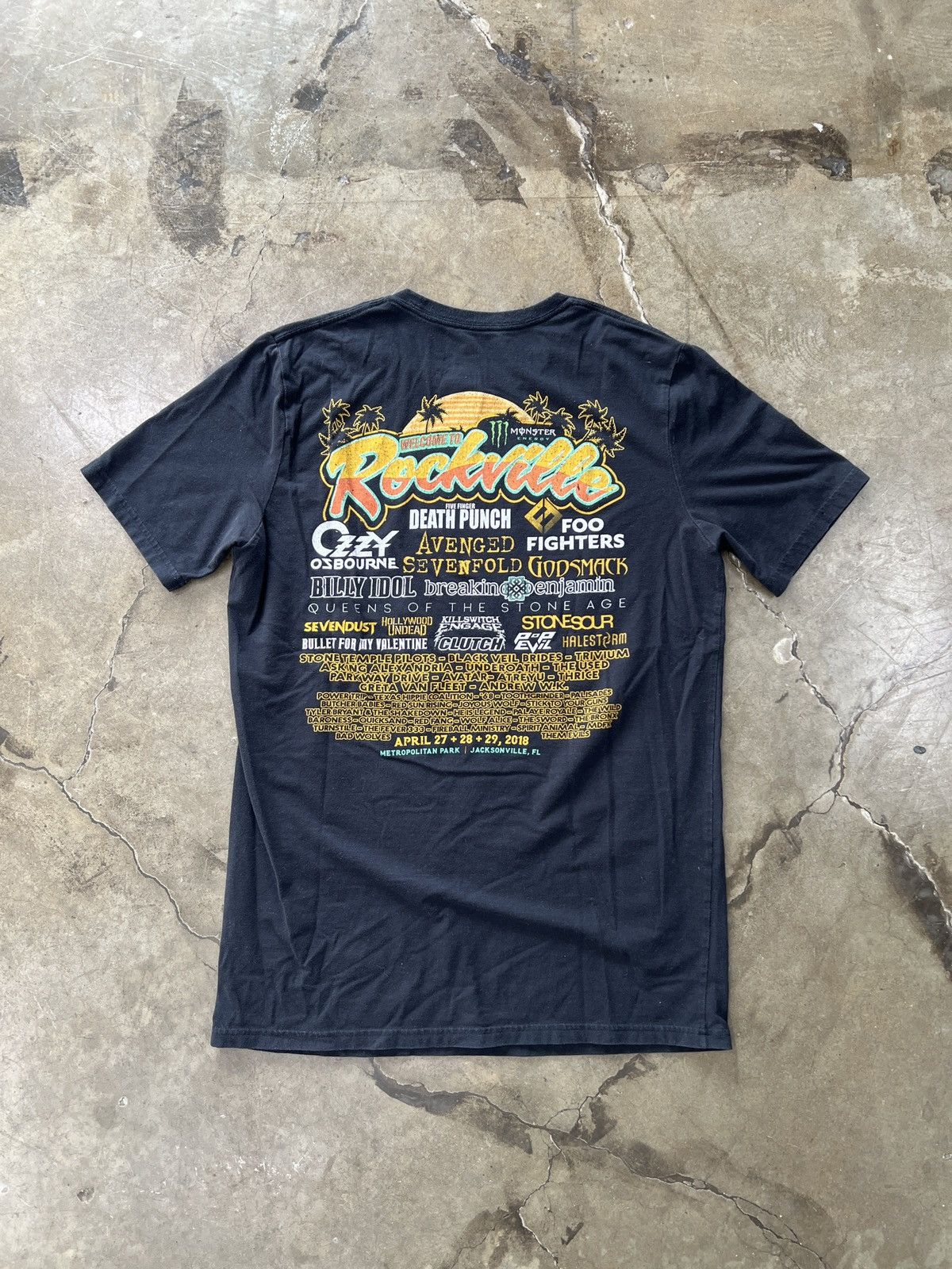 Band Tees Vacation tee Welcome to Rockville Festival Guitar Tee Small Size US S / EU 44-46 / 1 - 5 Thumbnail