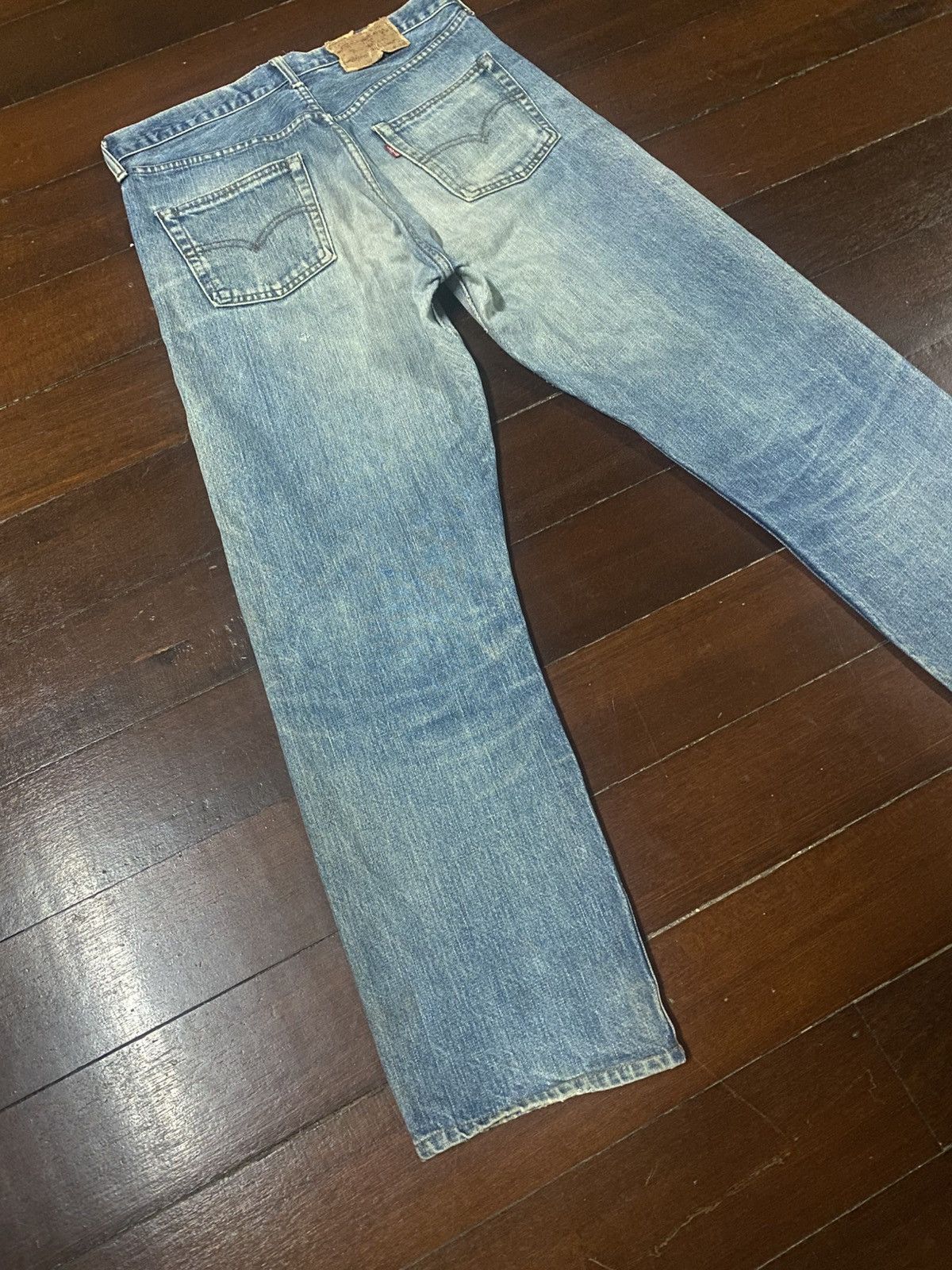 Levi's Vintage Clothing Vintage LEVIS Big E 502XX Selvege J22 button Made in JAPAN Size US 34 / EU 50 - 10 Thumbnail