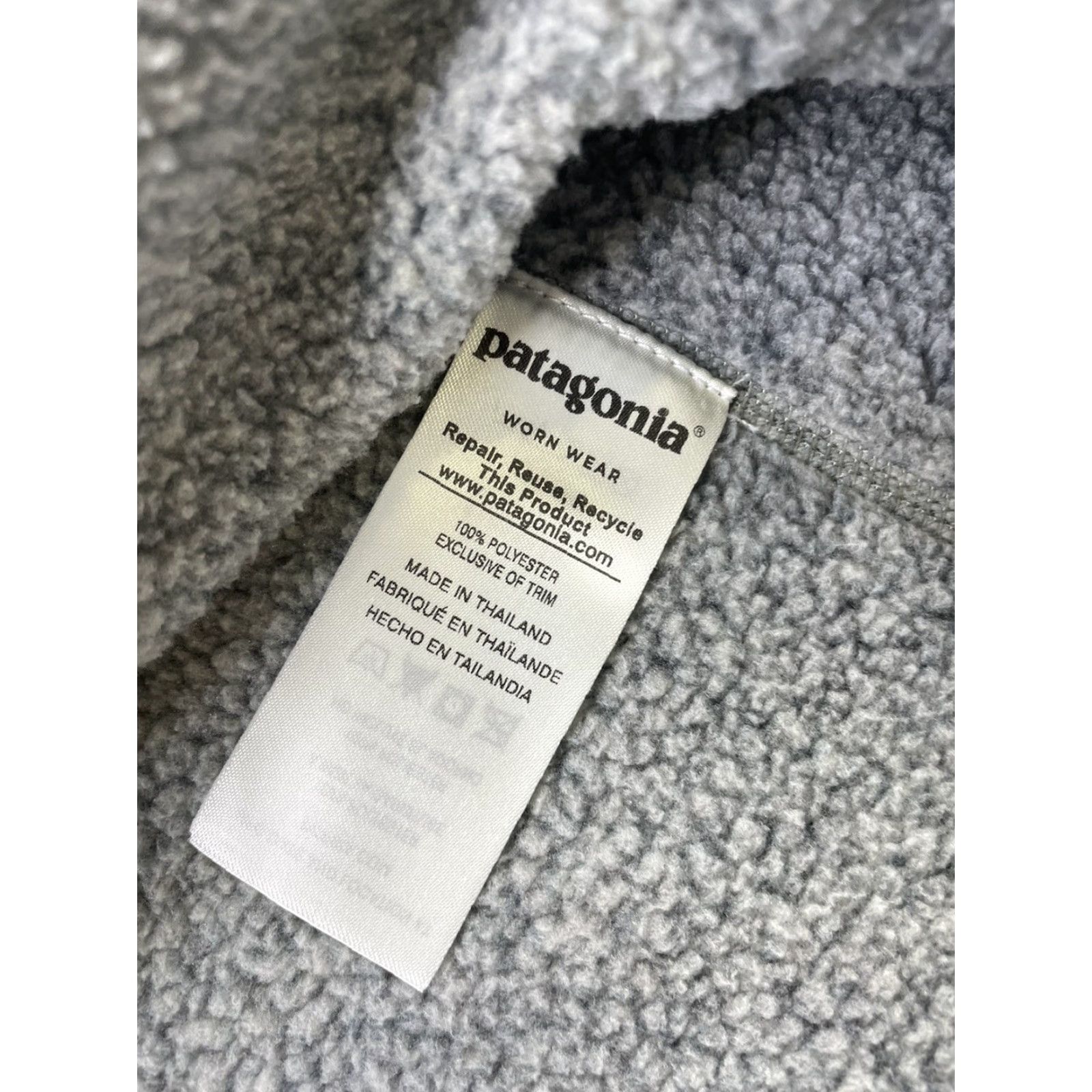 Patagonia Patagonia Men's 1/4 Zip Fleece Better Sweater Jacket Gray XL Size - Jacket Size US XL / EU 56 / 4 - 4 Thumbnail