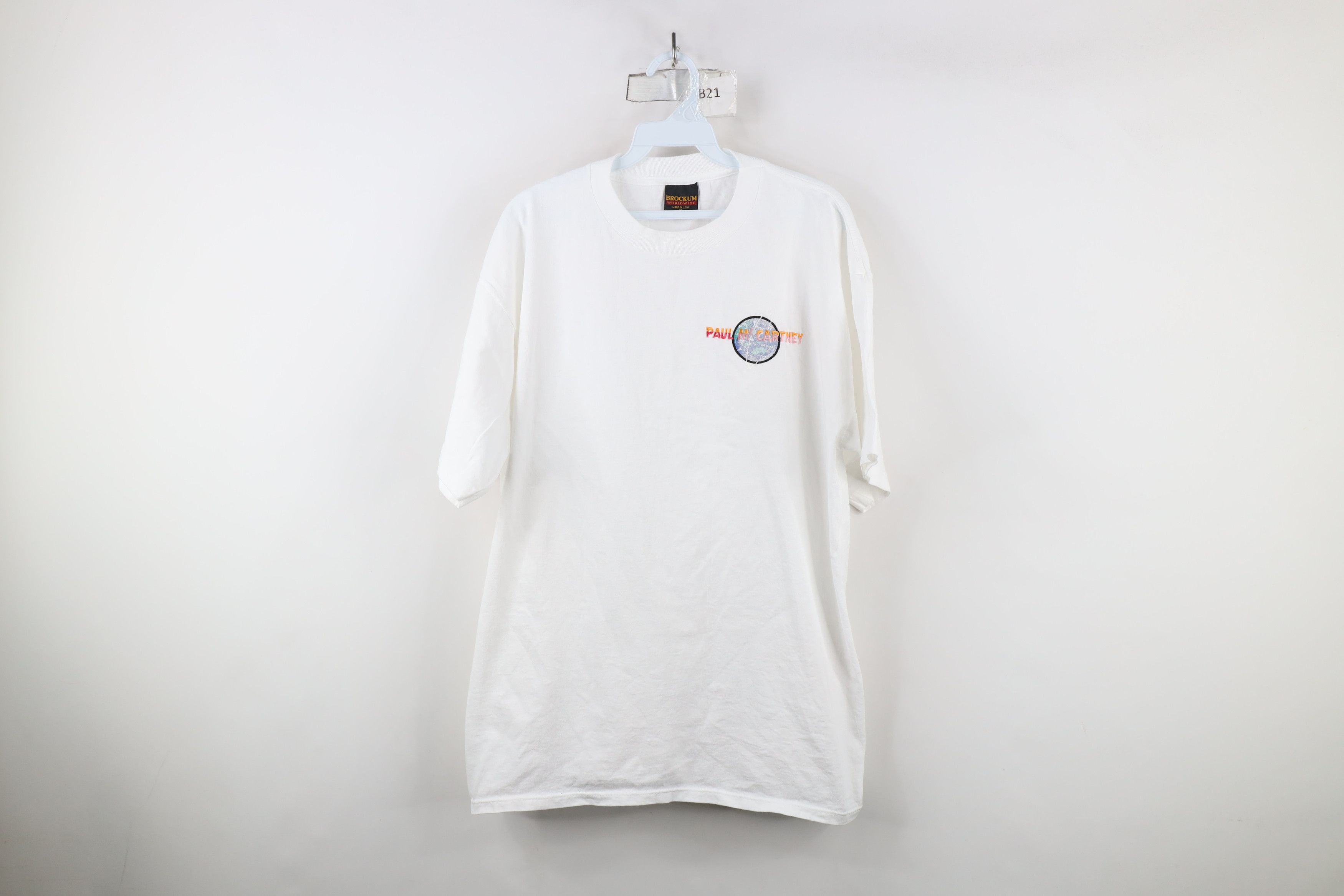 Vintage Vintage 90s Paul McCartney Band Short Sleeve T-Shirt USA Size US XL / EU 56 / 4 - 1 Thumbnail