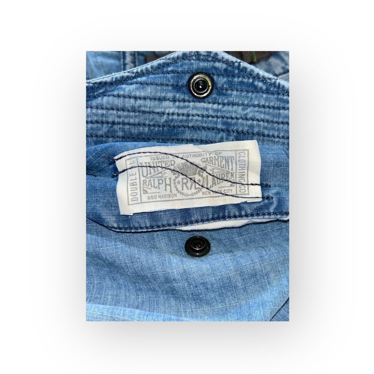 Polo Ralph Lauren Ralph Lauren Indigo Mercantile Ripstop Cargo Short Size US 33 - 10 Thumbnail
