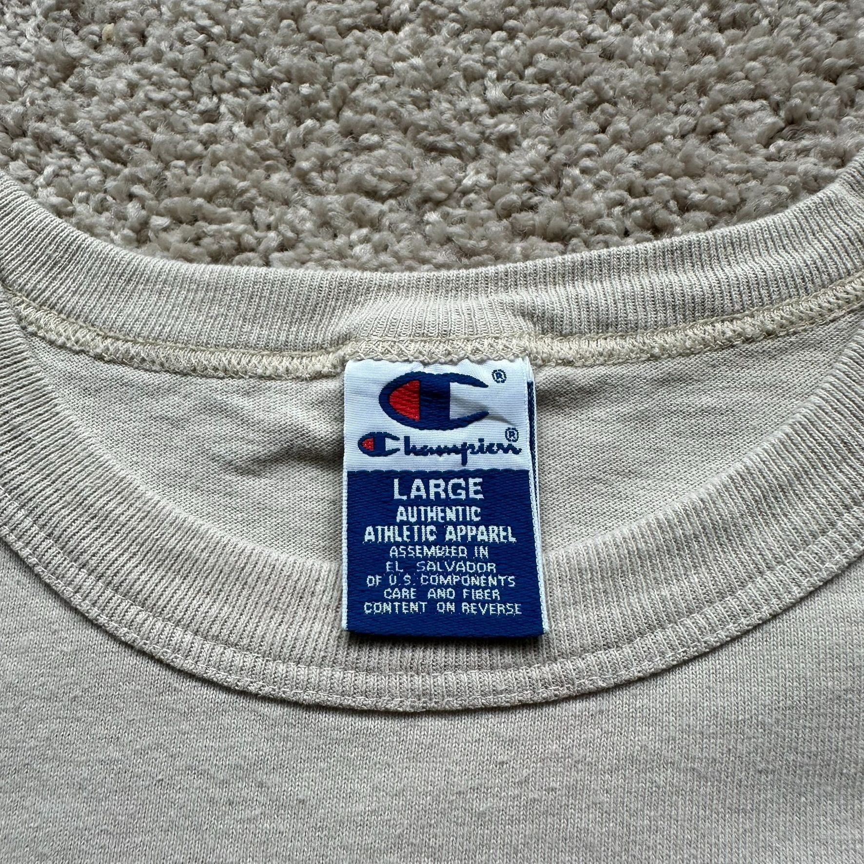Champion Vintage Y2K Champion Team USA T-Shirt Beige Embroidered Athl Size US L / EU 52-54 / 3 - 4 Thumbnail