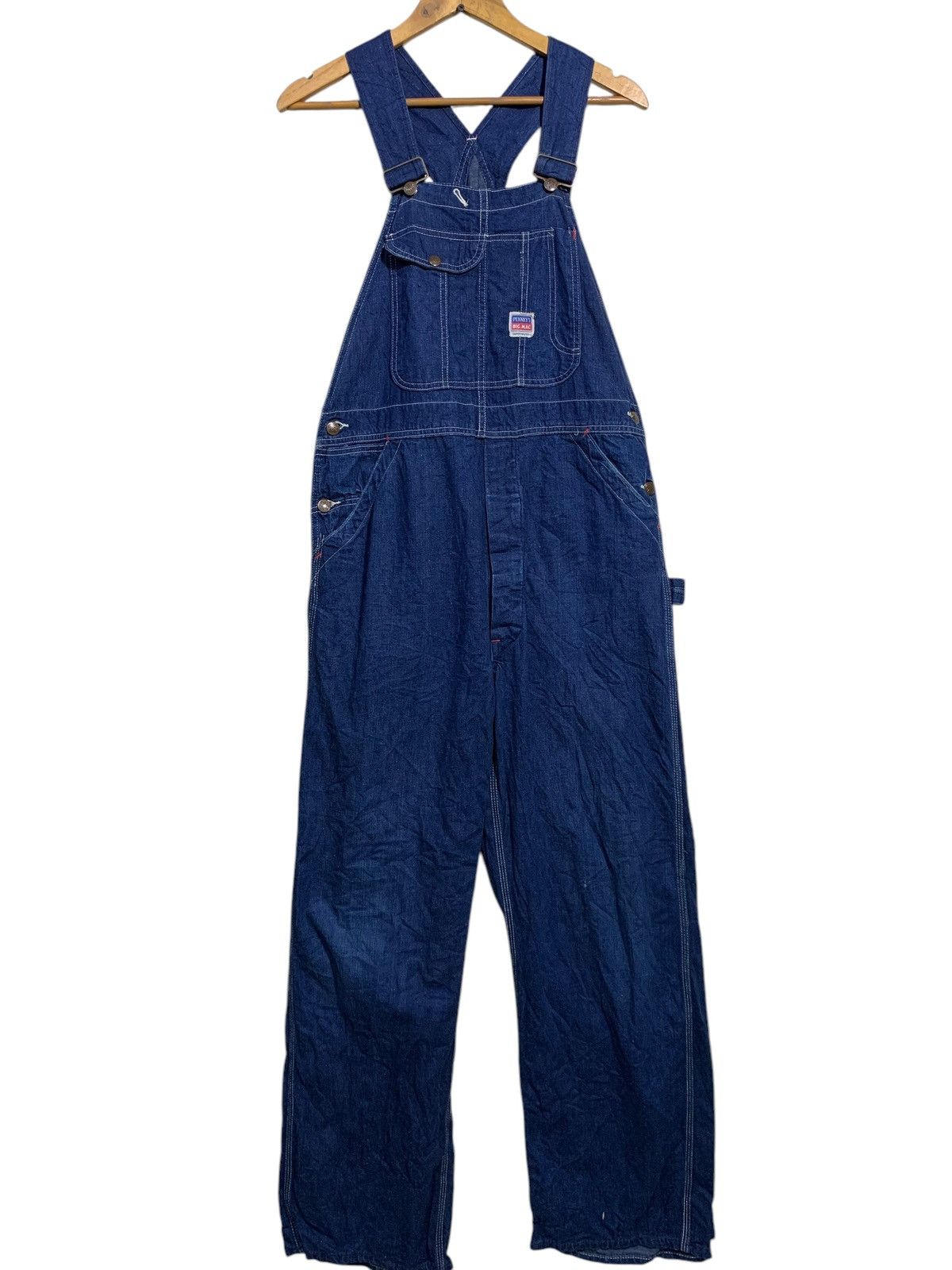 Big Mac 🔥VTG 50S BIG MAC DENIM OVERALL Size US 36 / EU 52 - 3 Thumbnail
