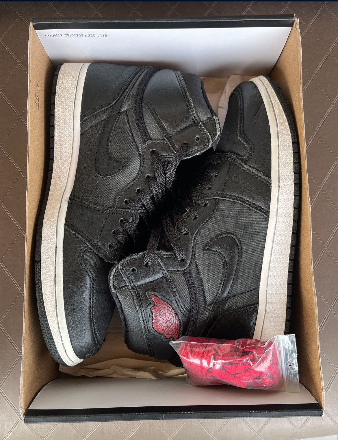 Jordan Brand Jordan 1 High ‘Black Gym Red’ Size US 8.5 / EU 41-42 - 6 Thumbnail