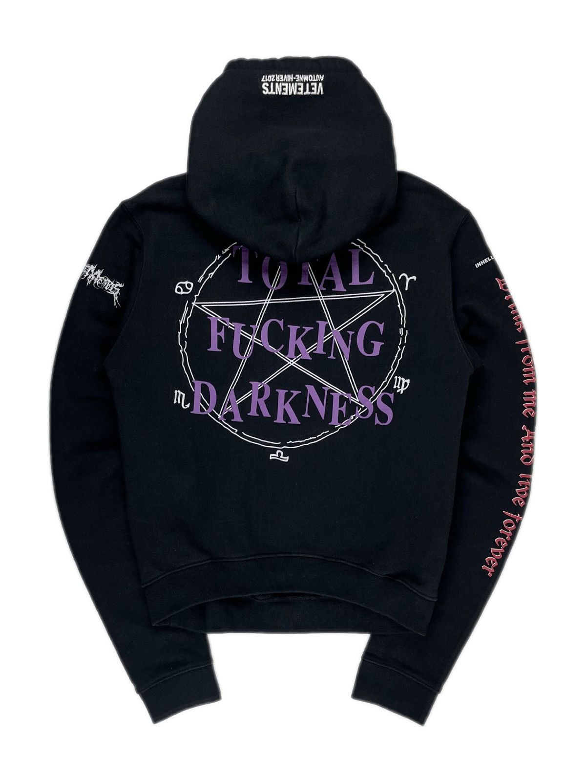 Vetements Total Fucking Darkness Hoodie | Grailed