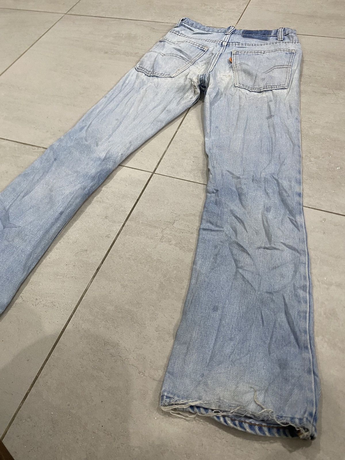 Levi's DISTRESSED VINTAGE LEVIS ORANGE TAB Size US 29 - 8 Thumbnail