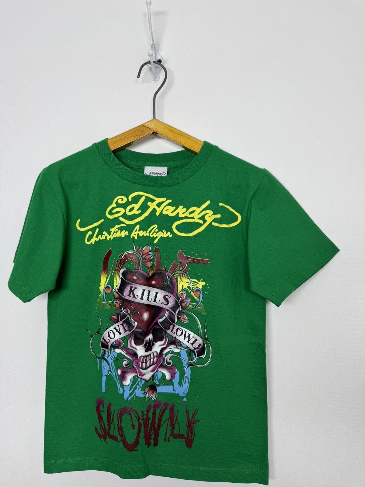 Ed Hardy Vintage Y2k Rare Ed Hardy T-Shirt 00’s Size S / US 4 / IT 40 - 7 Thumbnail