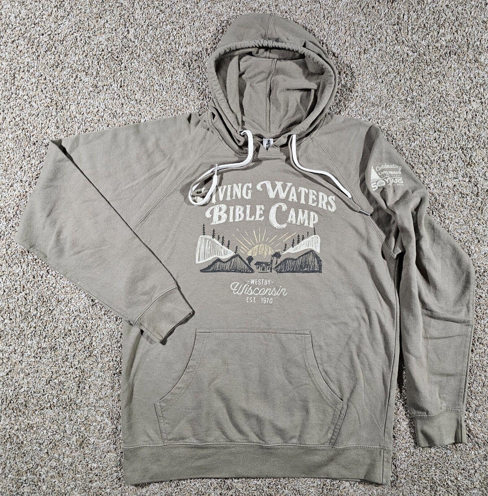 Designer Independent Trading Company L Living Waters Bible Camp WI Size US L / EU 52-54 / 3 - 1 Thumbnail