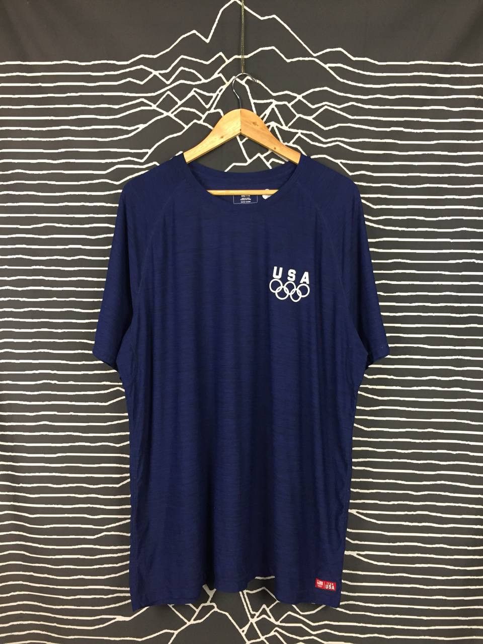 USA Olympics × Vintage Team USA Olympic Tokyo 2020 Team Apparel Activewear Tee Size US XXL / EU 58 / 5 - 4 Thumbnail