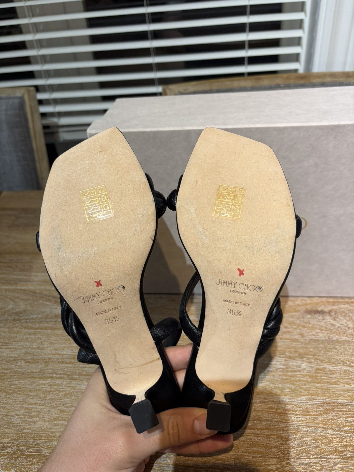 Jimmy Choo Jimmy Choo ‘Diosa Mule’ Platform Heel Size US 6.5 / IT 36.5 - 3 Thumbnail