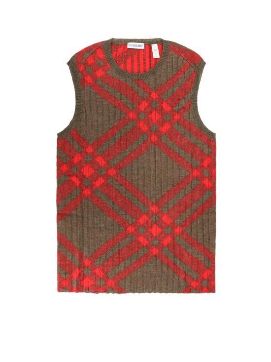 Burberry BURBERRY Women Sweater 8093576 C1205 Red Size S / US 4 / IT 40 - 1 Thumbnail