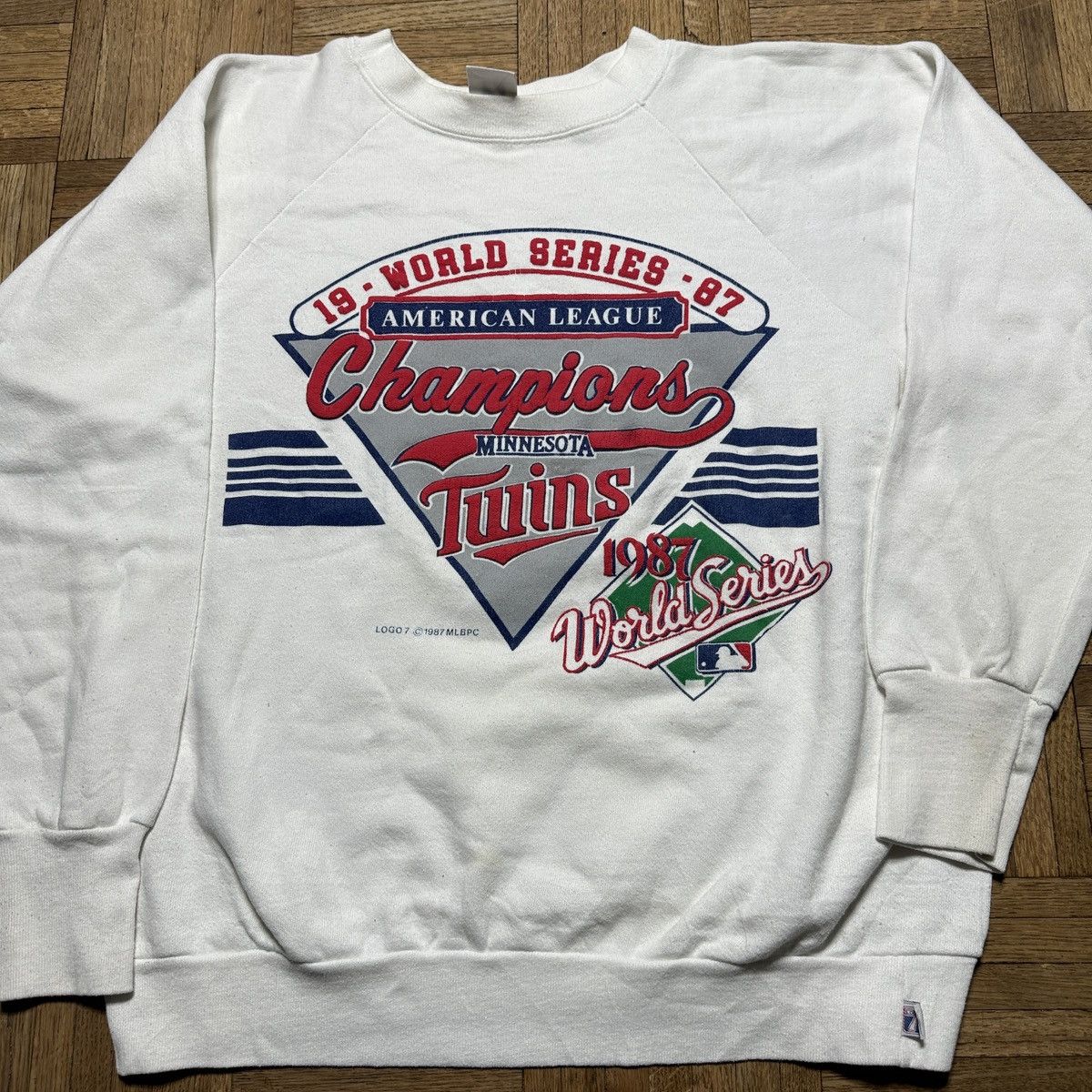 MLB Vintage Minnesota Twins 1987 ALCS Champions sweatshirt Size US L / EU 52-54 / 3 - 3 Thumbnail