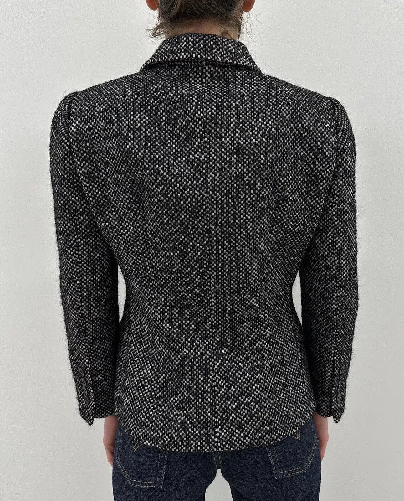Dolce & Gabbana Dolce & Gabbana Women Fitted Blazer Coat Jacket Wool Alpaca Size M / US 6-8 / IT 42-44 - 9 Thumbnail