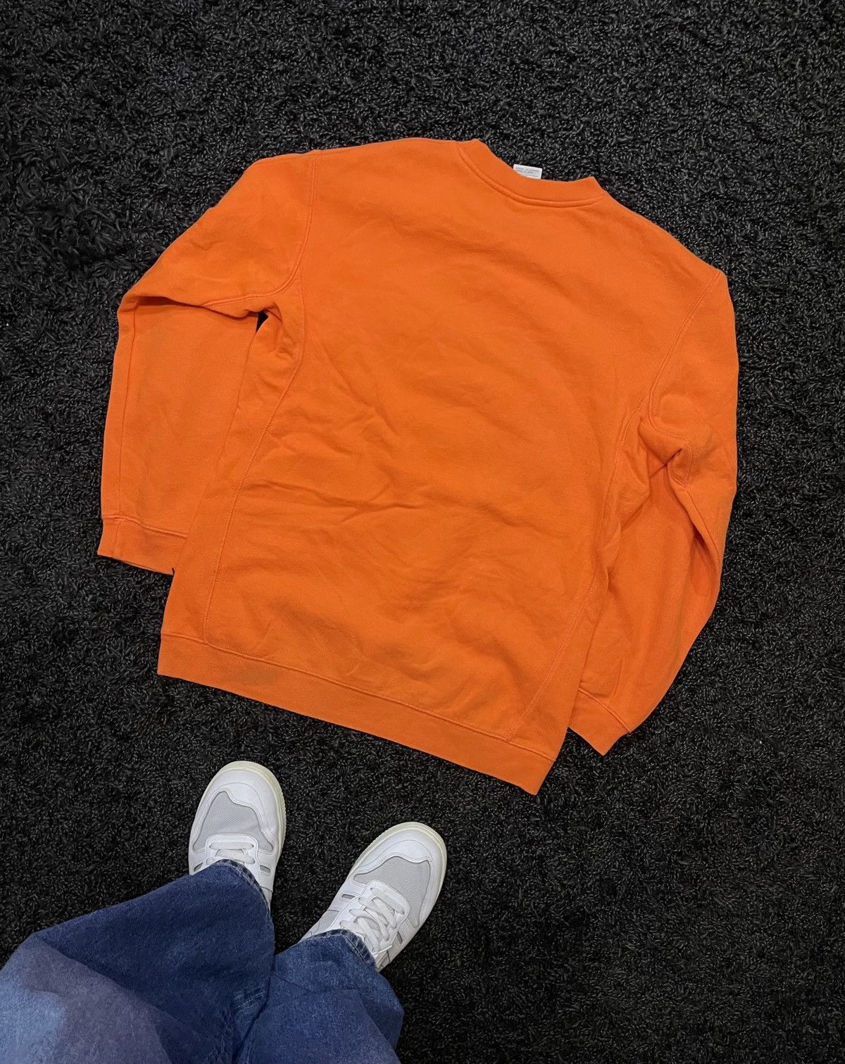 Vintage 🔥Vintage 90s Nike Big Logo Embroidered Sweatshirt Jumper Y2K Size US M / EU 48-50 / 2 - 3 Thumbnail