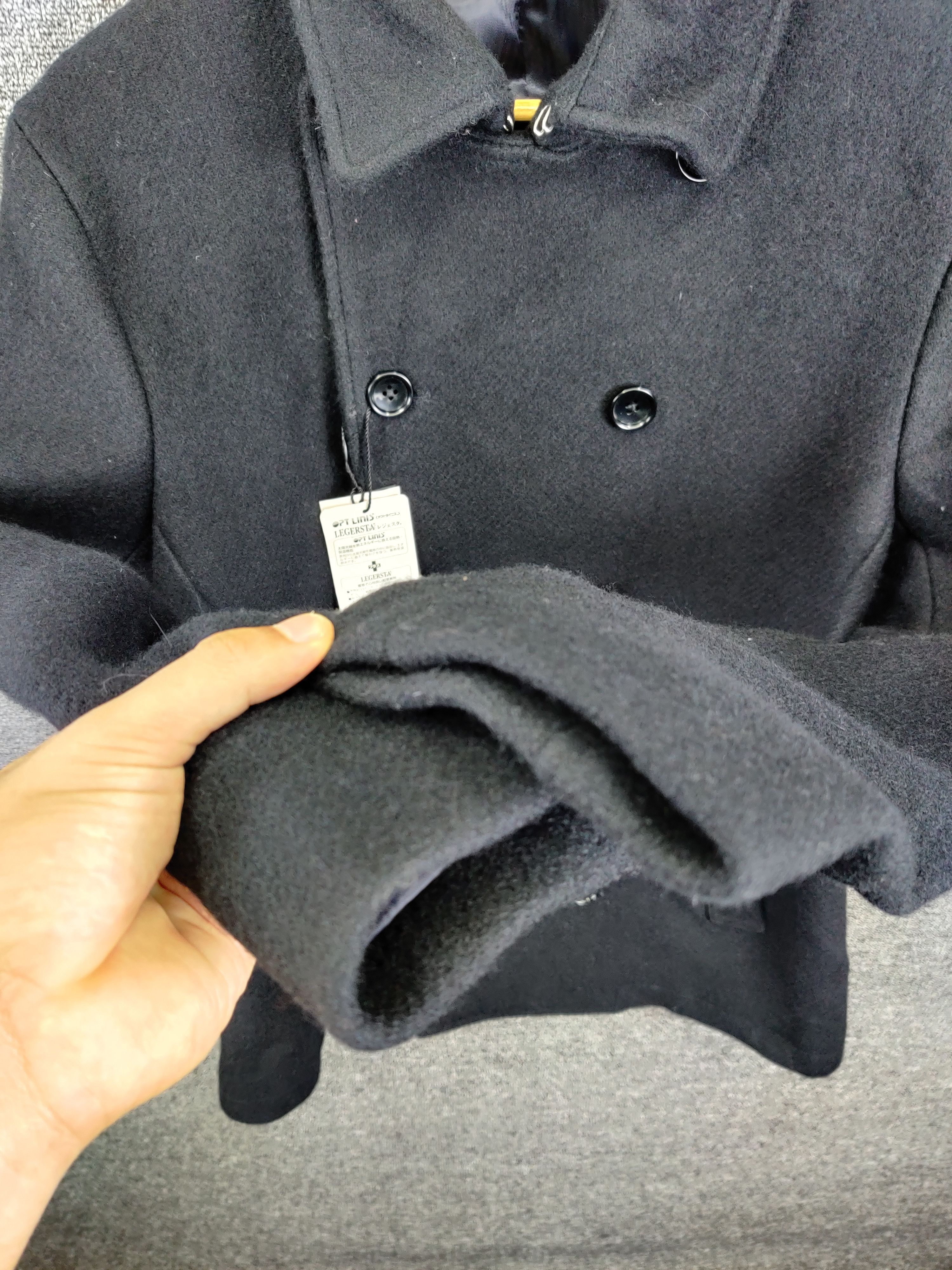 Tornado Mart Vintage Zero By Tornado Mart Wool Double Breasted Coat Size US M / EU 48-50 / 2 - 8 Thumbnail