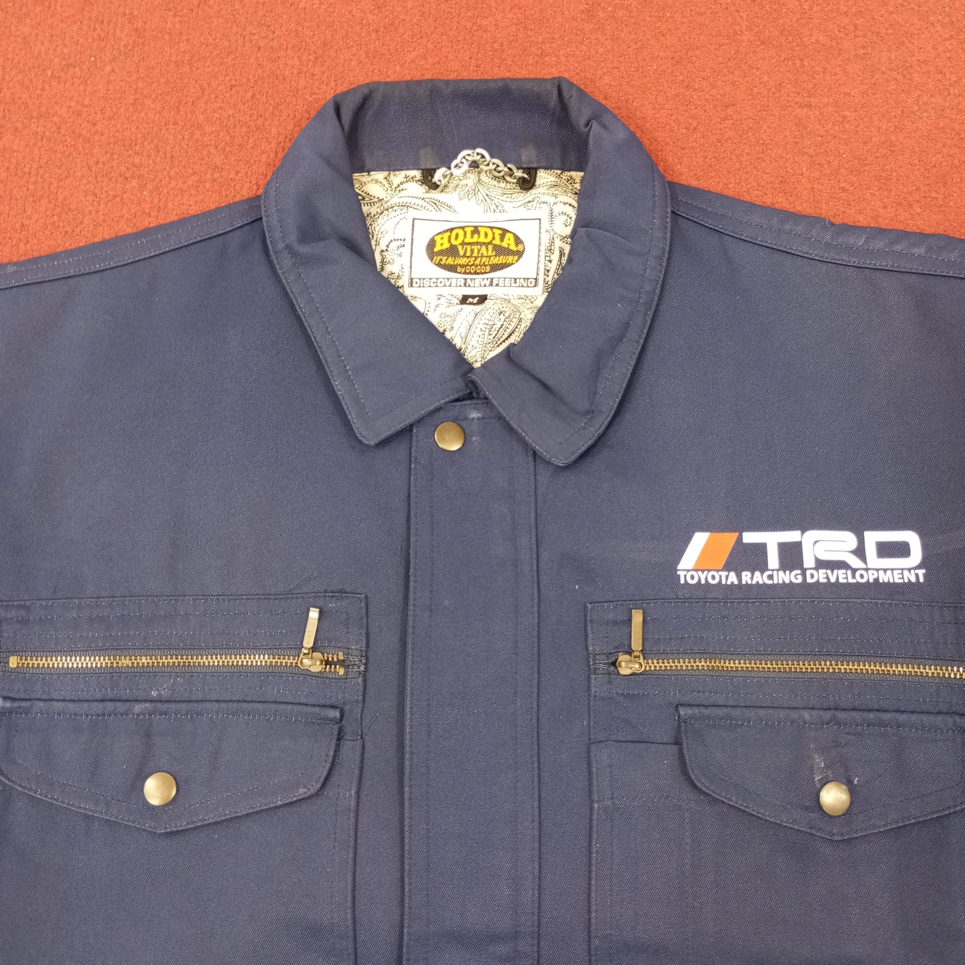 Japanese Brand × Vintage TRD Toyota Racing Development Workwear Custom Jacket Size US L / EU 52-54 / 3 - 4 Thumbnail