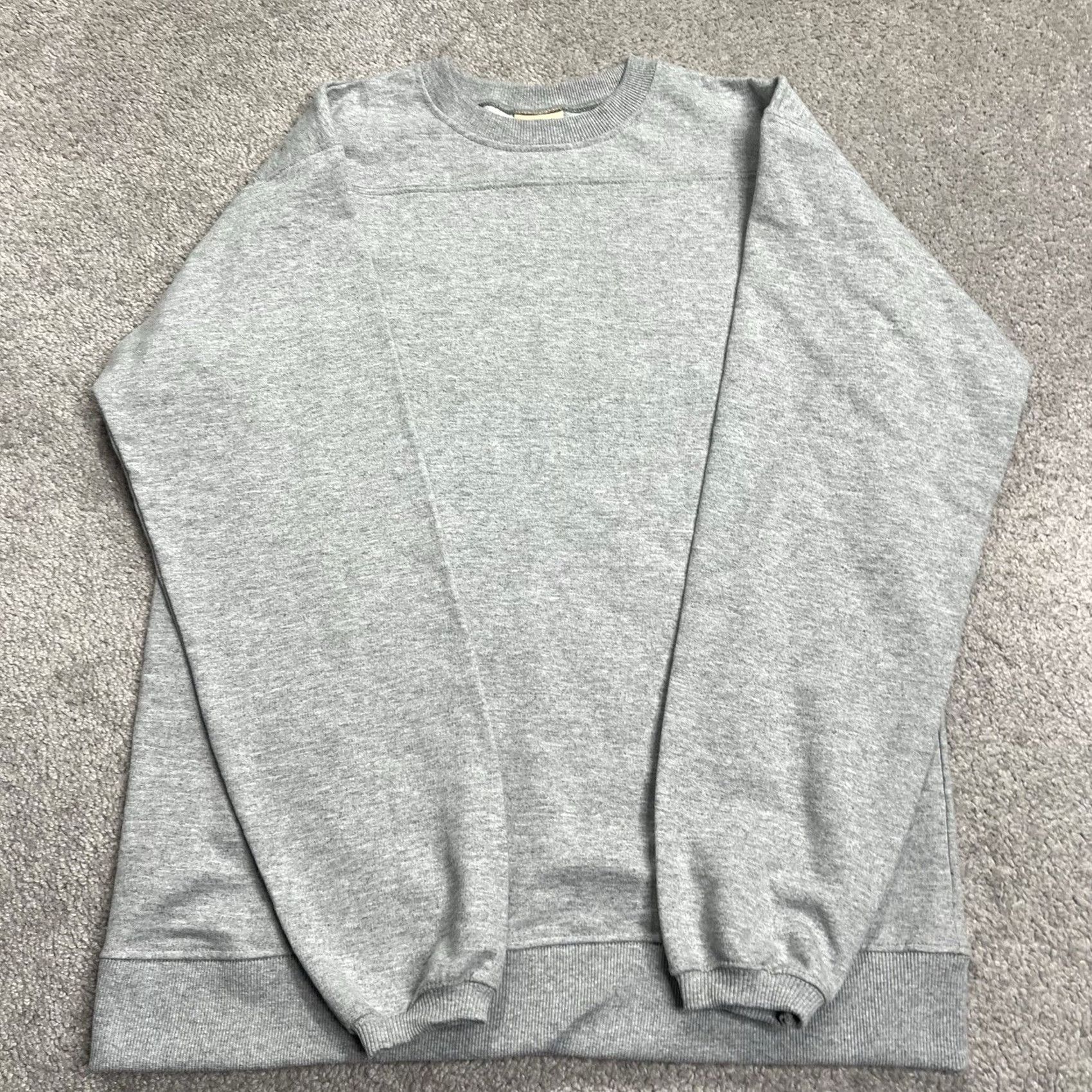 Vintage Goodwear Sweatshirt Adult Medium Pullover Crewneck Gray USA Sit Tight Slim Size US M / EU 48-50 / 2 - 3 Thumbnail