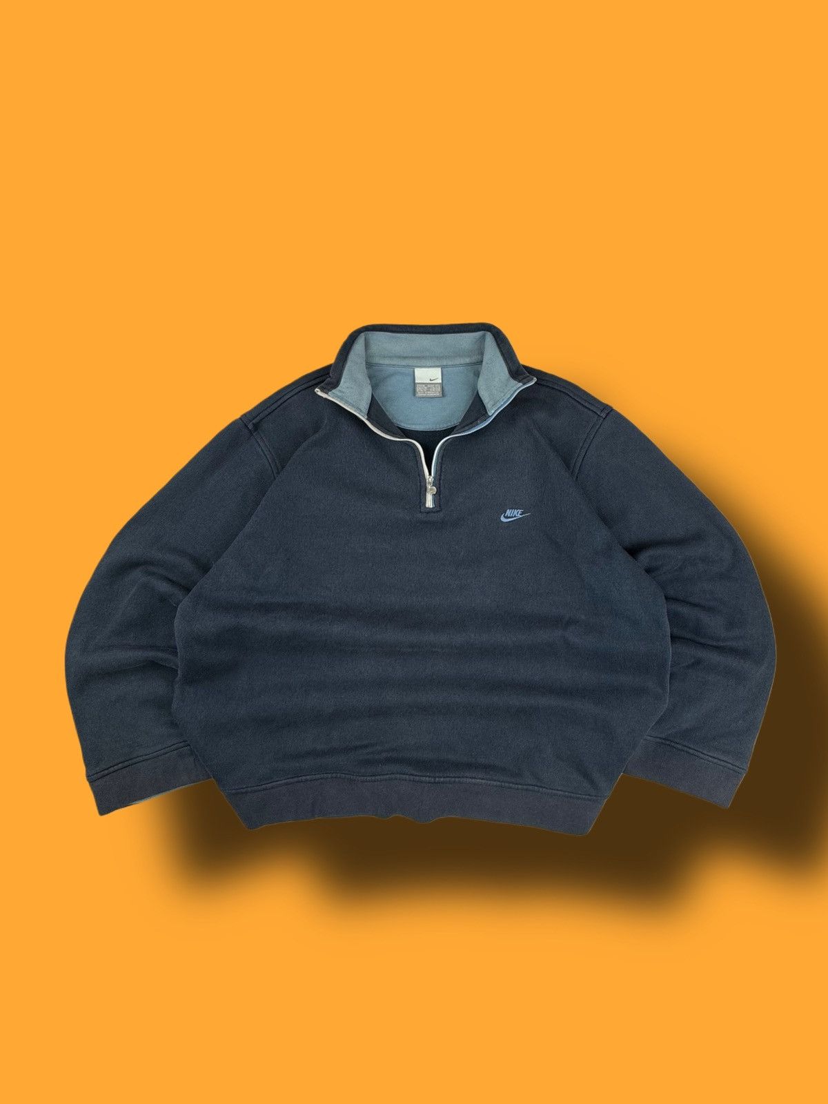 Nike × Vintage NIKE VINTAGE CENTER LOGO OVERSIZE BOXY SWEATSHIRT Size US M / EU 48-50 / 2 - 1 Thumbnail