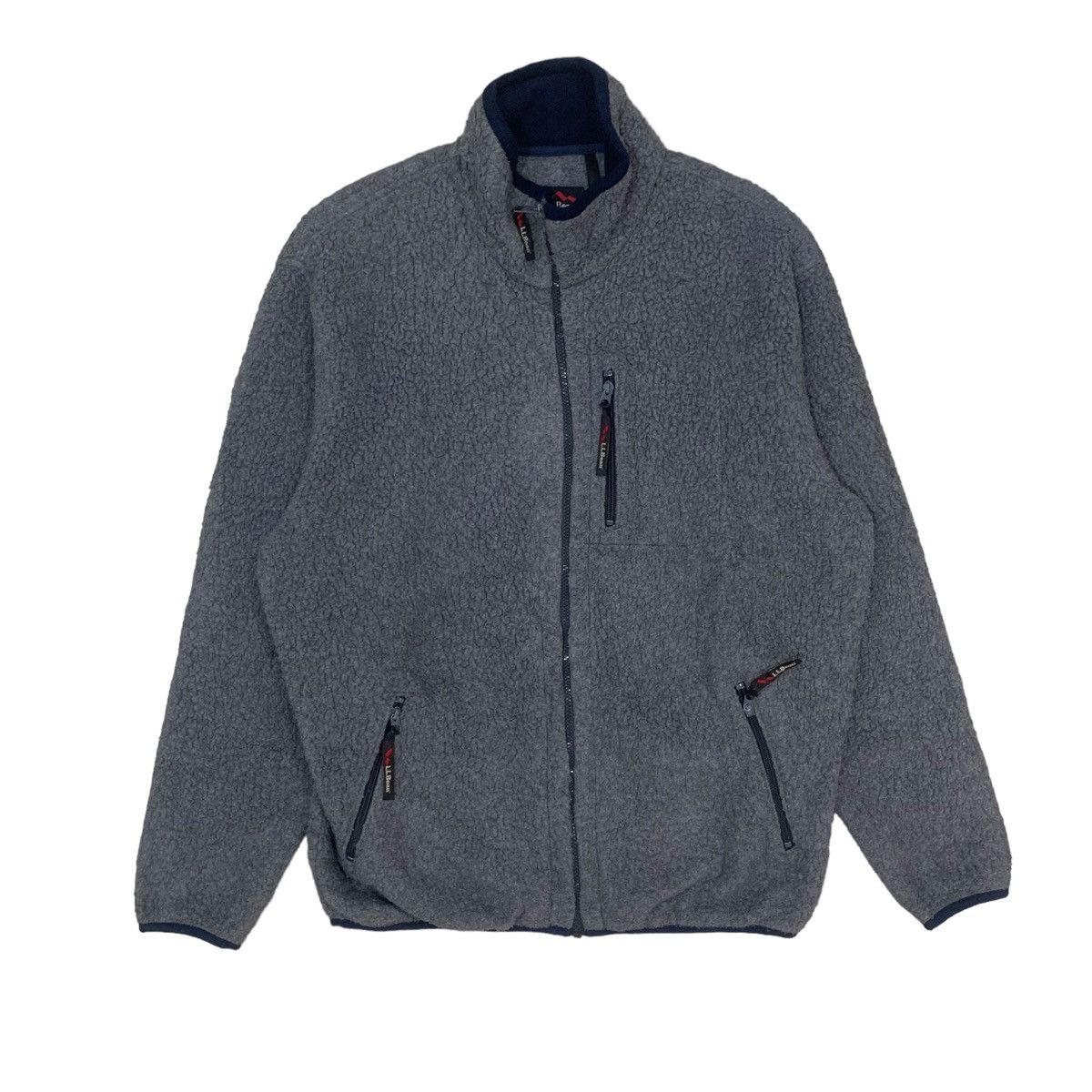 🇺🇸Vintage LL Bean Fleece Zipper Jacket
