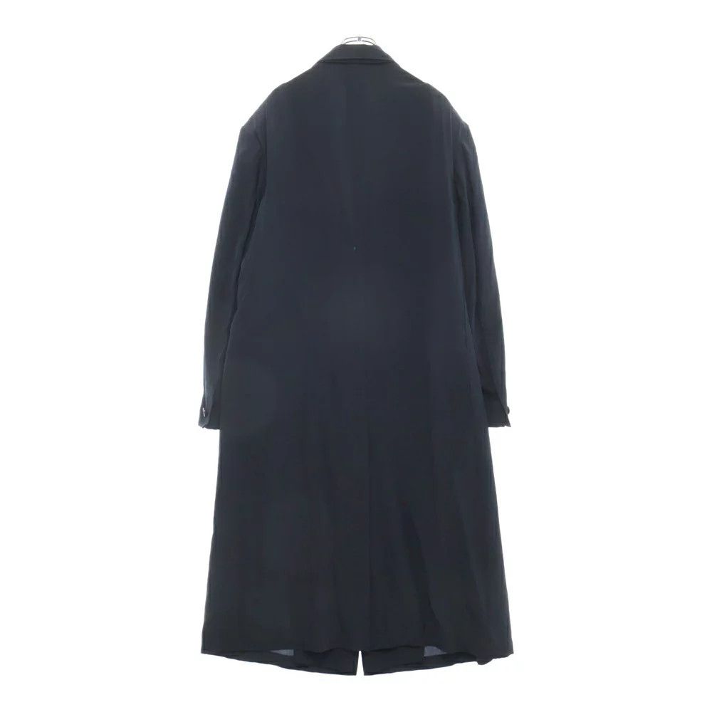 Yohji Yamamoto Yohji Yamamoto POUR HOMME 23SS Silk Chester Coat Size US M / EU 48-50 / 2 - 2 Thumbnail