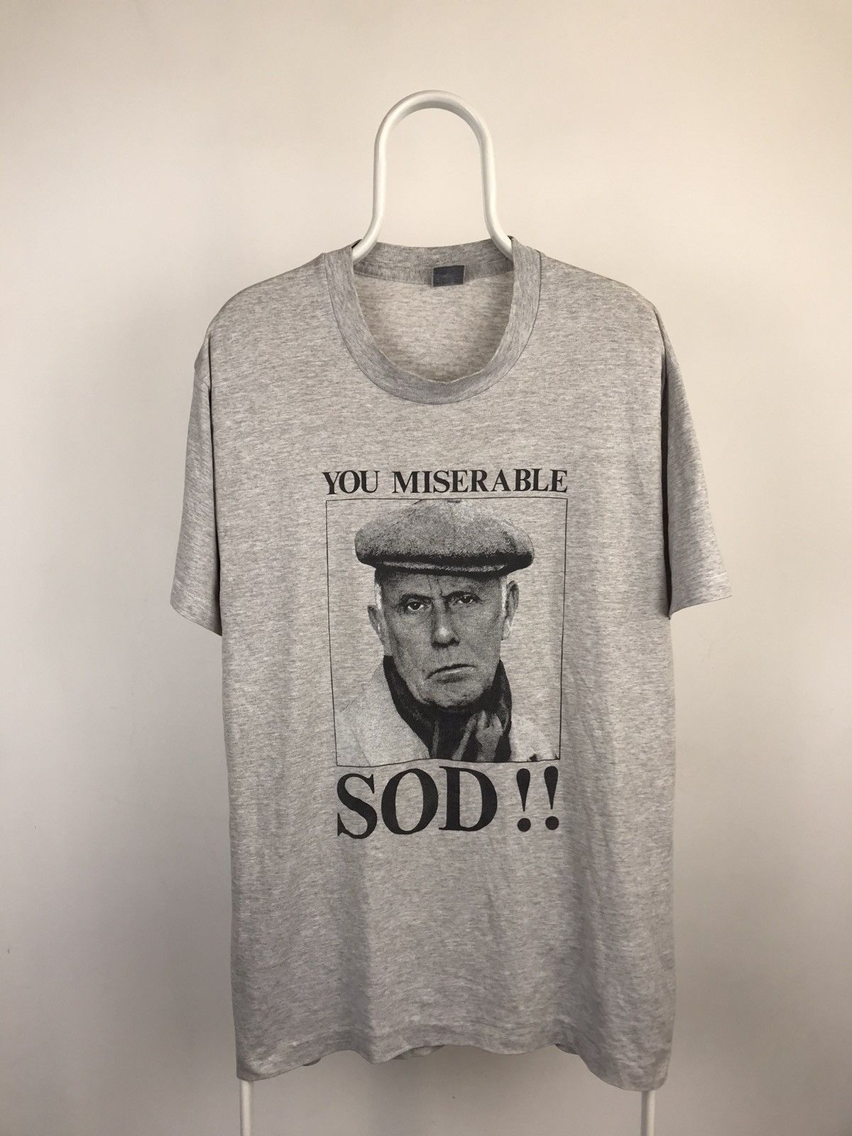Vintage Vintage 90’s One Foot in the grave miserable sod Tee Size US XL / EU 56 / 4 - 1 Thumbnail