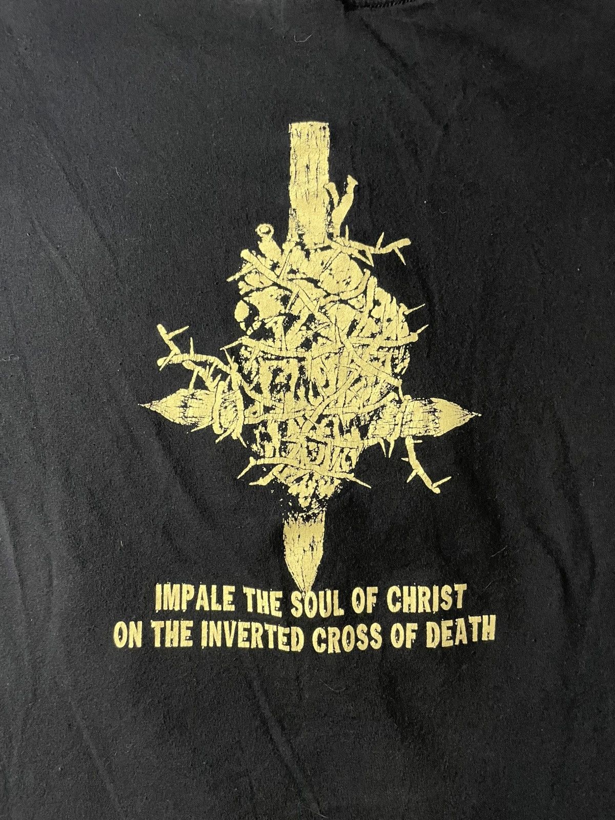 Vintage Vintage Y2K Nunslaughter shirt Size US XXL / EU 58 / 5 - 4 Thumbnail