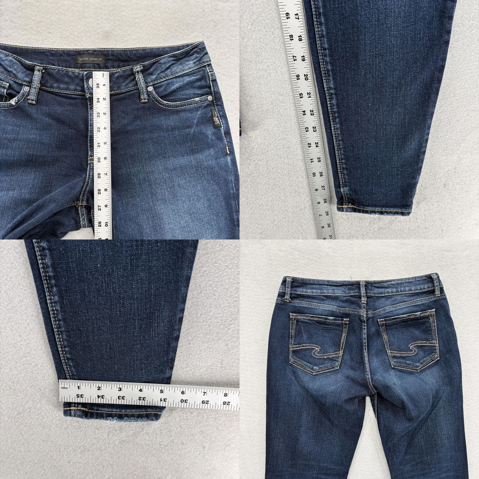 Silver Jeans Co. Core Rules: Size 30" / US 8 / IT 44 - 8 Thumbnail