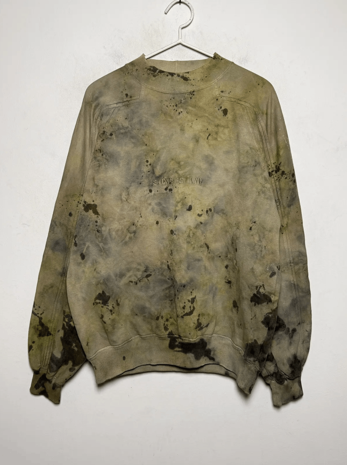 Stone Island overdyed vintage Stone Island sweatshirt Size US L / EU 52-54 / 3 - 1 Thumbnail