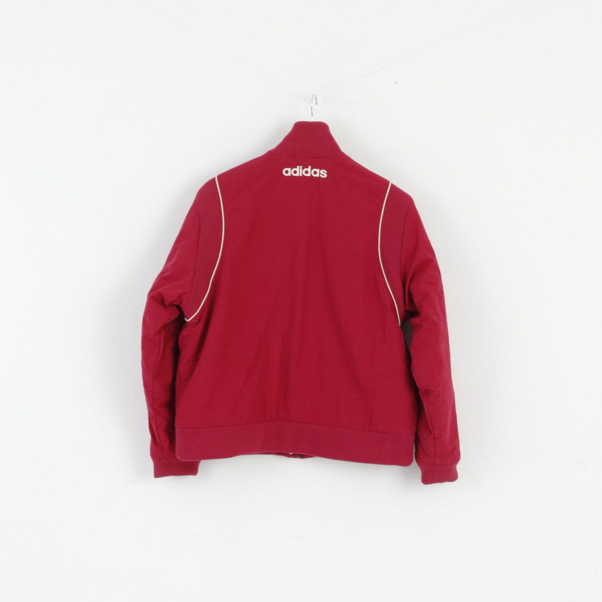 Adidas Adidas Women 18 L Jacket Maroon Padded 7748 Size L / US 10 / IT 46 - 7 Thumbnail