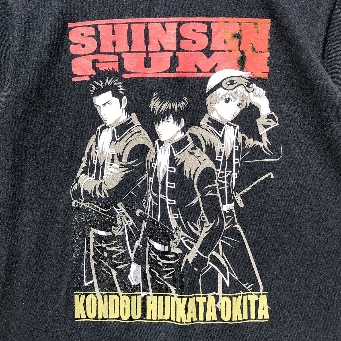Anime × Japanese Brand Gintama Shinsen Gumi Japanese Anime Shirt SunFaded Size US S / EU 44-46 / 1 - 15 Thumbnail