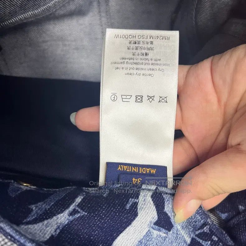 Louis Vuitton Louis Vuitton Multi-color graphic full-print multi-pocket Size US 34 / EU 50 - 4 Thumbnail