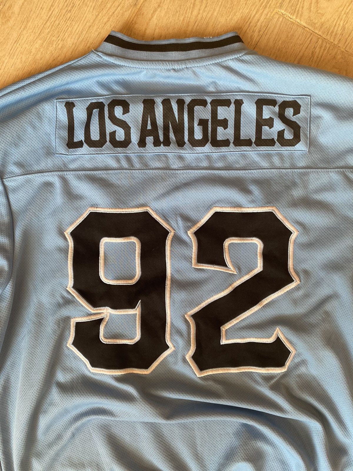 Japanese Brand × Vintage Los Angeles futuristic distressed jersey Size US XL / EU 56 / 4 - 3 Thumbnail