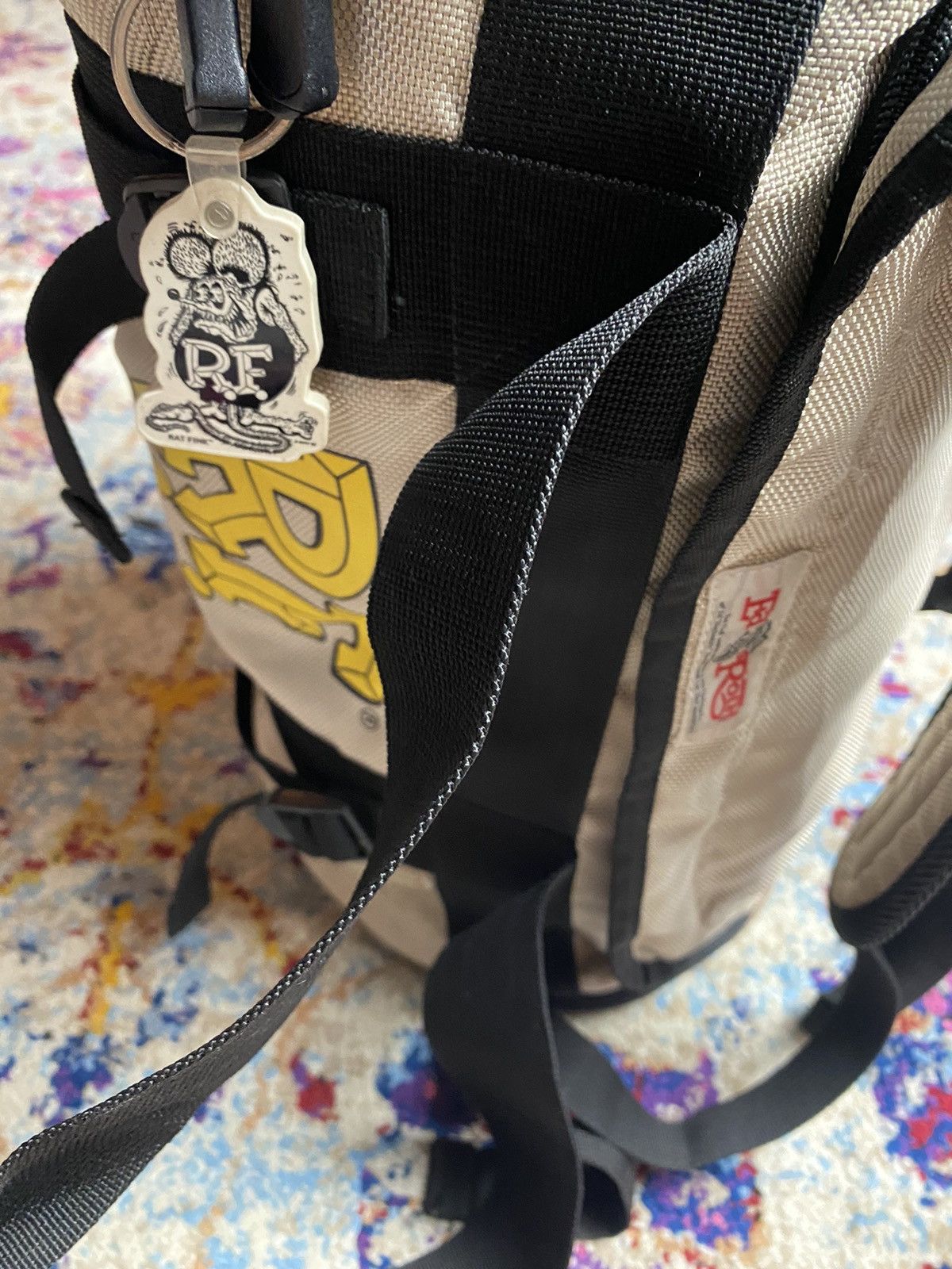 Vintage Ed "Big Daddy" Roth Rat Finks 2 ways duffle backpack OS Size ONE SIZE - 14 Thumbnail