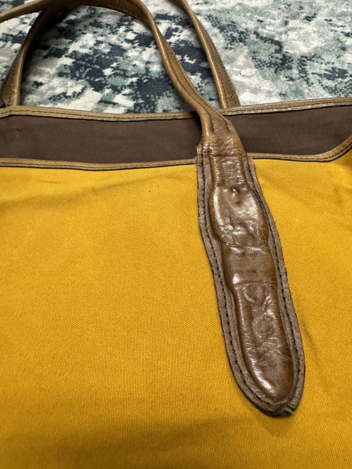 Maison MIHARA YASUHIRO MIHARAYASUHIRO FABRIC AND LEATHER TOTE BAG Size ONE SIZE - 6 Thumbnail