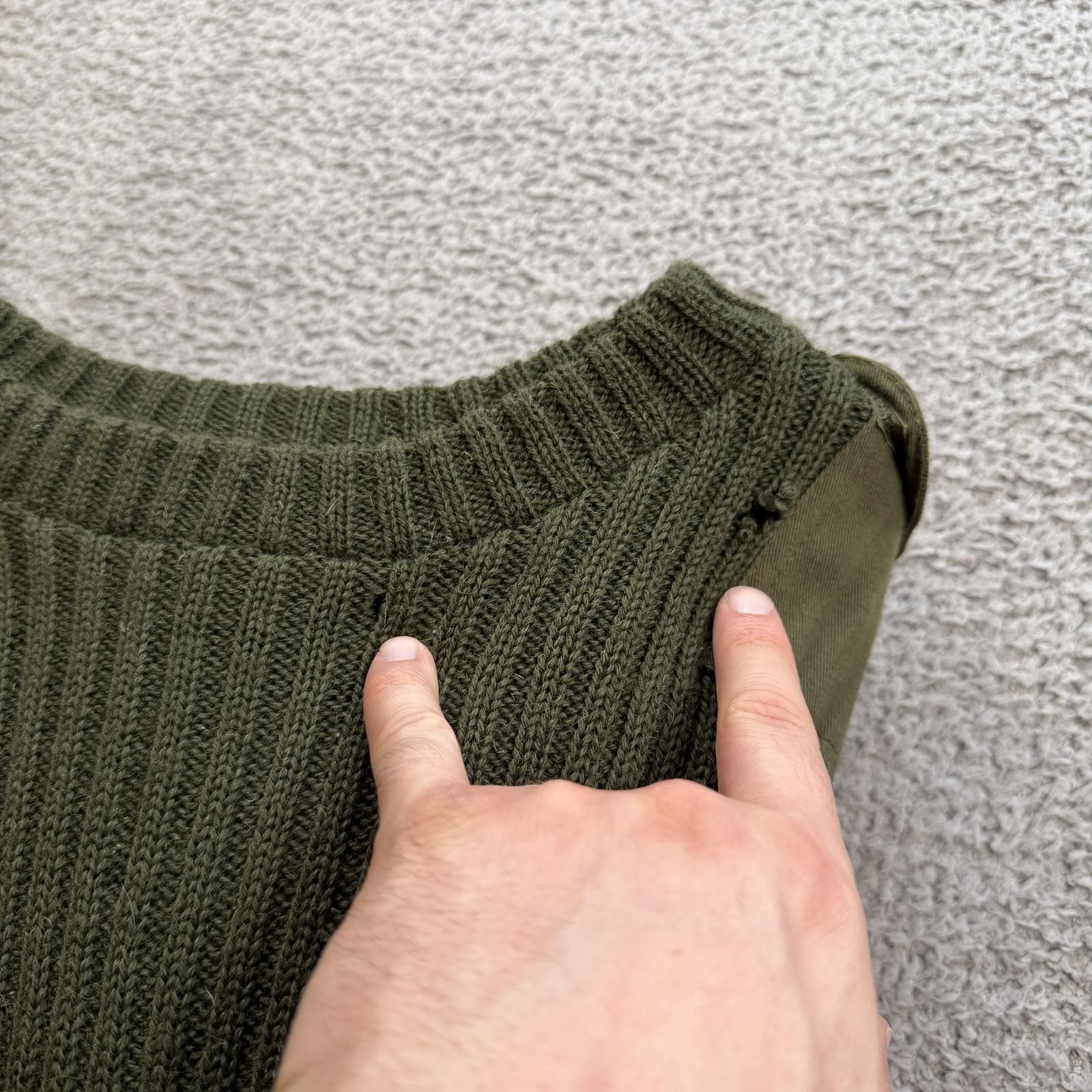 Other Vintage USMC Military Commando Wool Sweater England Green Size US M / EU 48-50 / 2 - 8 Thumbnail