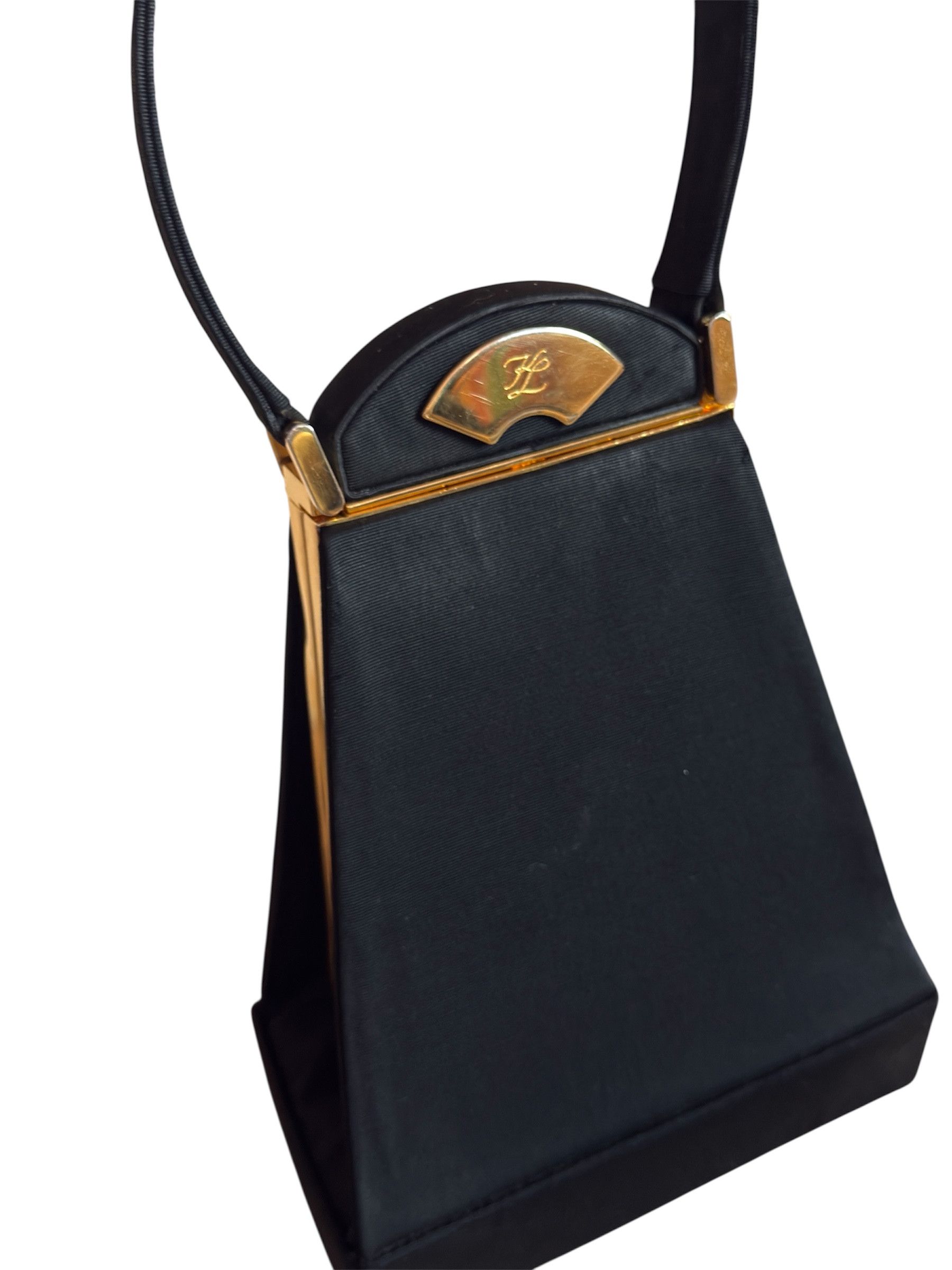 Karl Lagerfeld 🔥 Vintage Karl Lagerfeld Trapezoid Hand Bag Size ONE SIZE - 6 Thumbnail