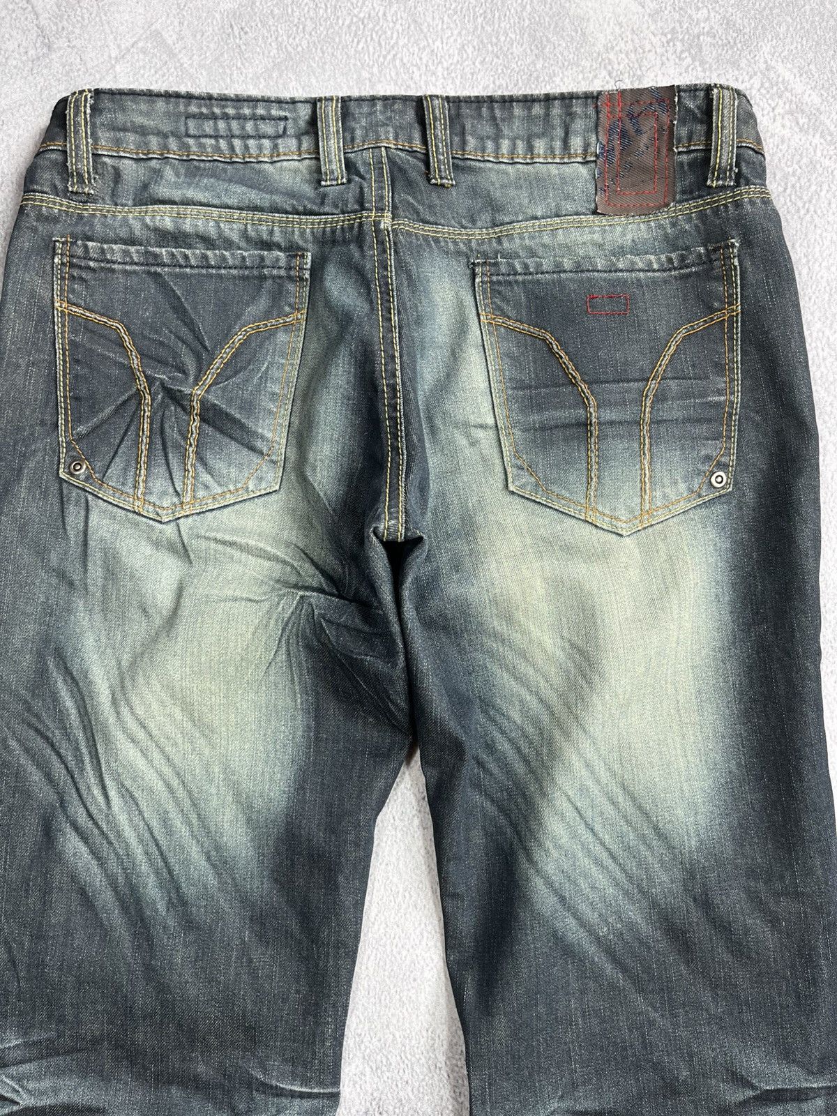 Japanese Brand × Miss Sixty Vintage Y2K Miss Sixty low rise faded denim jeans size 30 Size 30" / US 8 / IT 44 - 3 Thumbnail