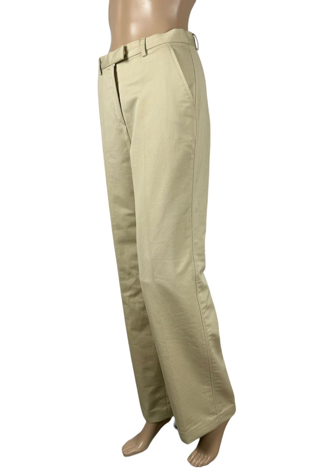 Iceberg Iceberg Chino Wide Leg Pants Cotton Beige size 38 Size 26" / US 2 / IT 38 - 1 Thumbnail