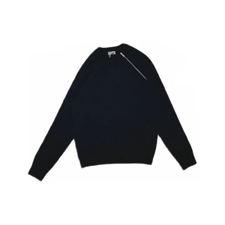 Dior Dior Dior Asymmetric Zip Wool Sweater 0079-2507 Size US S / EU 44-46 / 1 - 2 Thumbnail