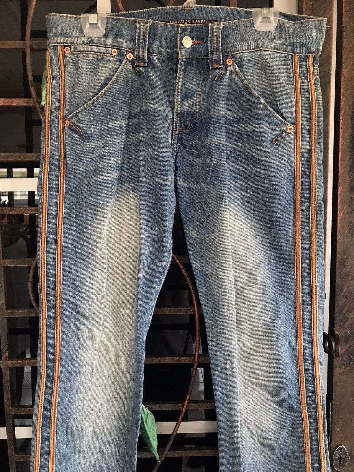 If Six Was Nine × Japanese Brand Japanese Brand Heritage Stone Flare Size US 33 - 4 Thumbnail
