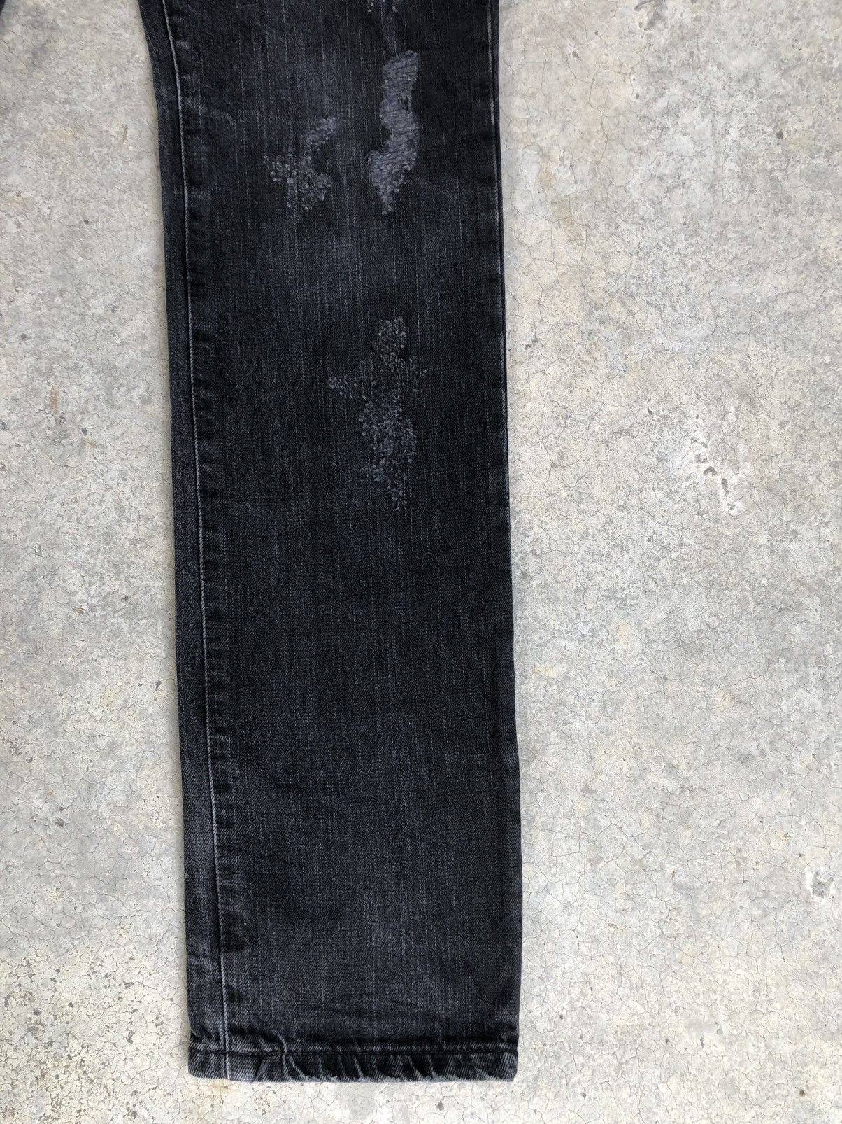 Issey Miyake Tete Homme Plag Distressed Jeans broken Size US 30 / EU 46 - 9 Thumbnail