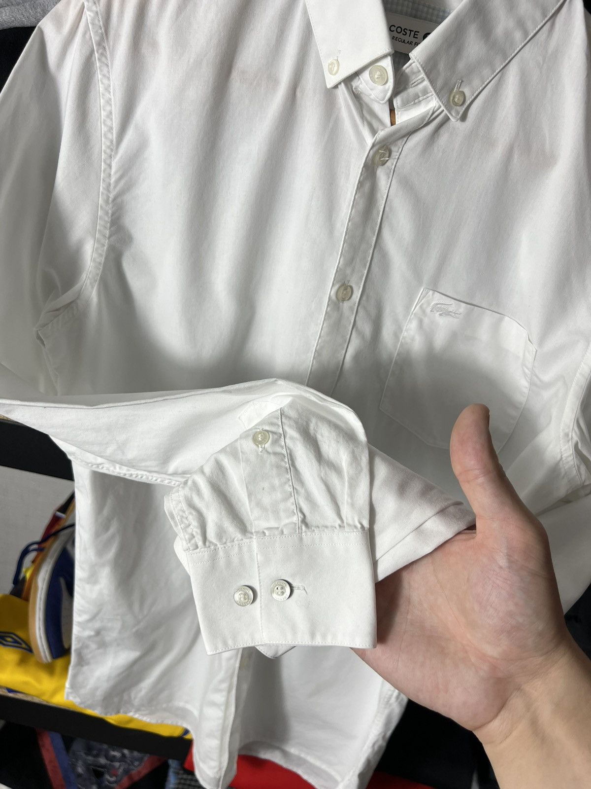 Lacoste 🐊 Lacoste White Oxford Shirt Size S 🤍 Classic Button Size US S / EU 44-46 / 1 - 5 Thumbnail