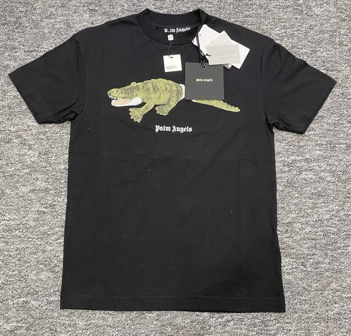 Palm Angels Palm Angels PA Broken Crocodile Short Sleeve K12 Size US XS / EU 42 / 0 - 1 Thumbnail