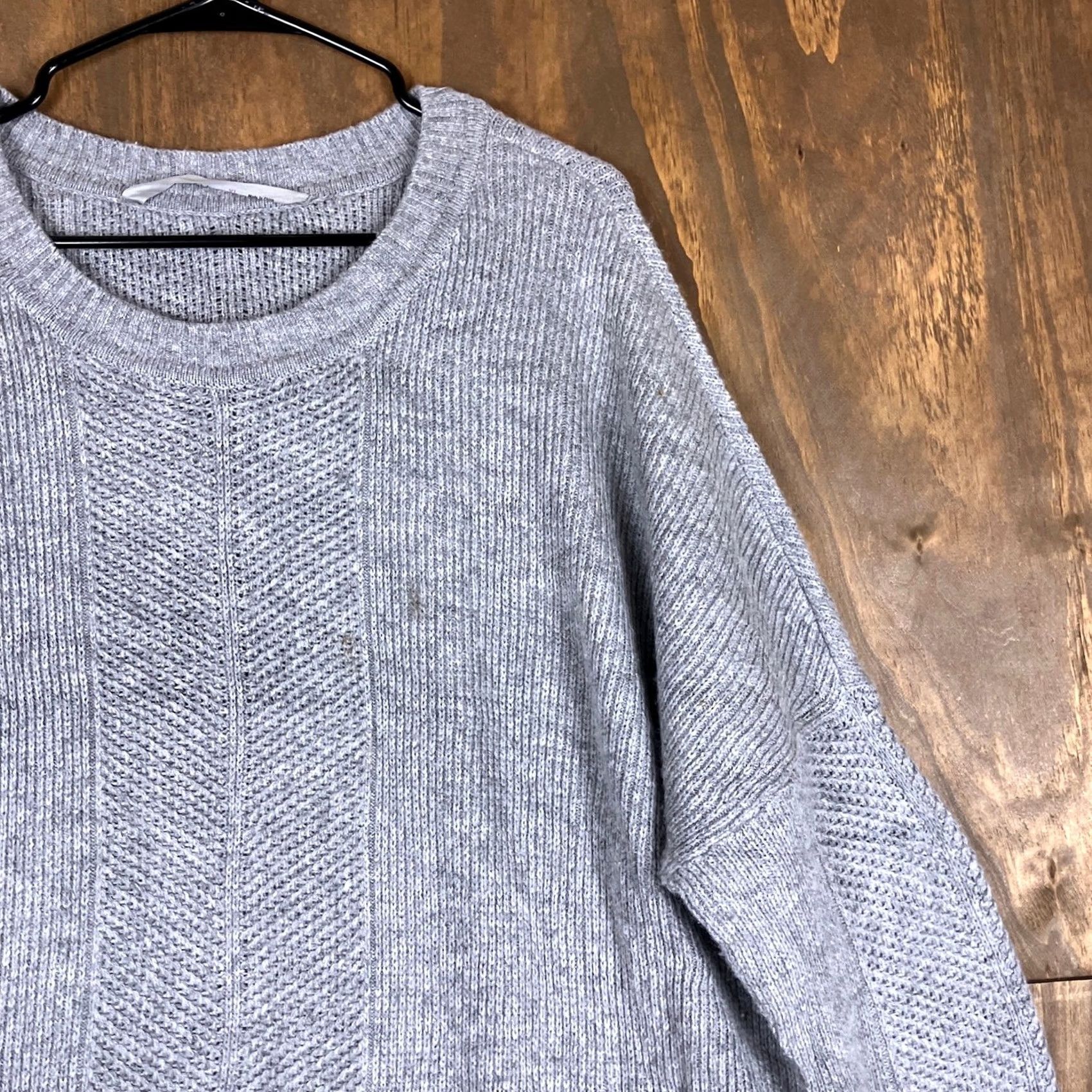 Athleta Athleta Sweater Charcoal Crew Neck Wool Cashmere XL Women’s Pullover Knit Knitwear Casual Workwear Size XL / US 12-14 / IT 48-50 - 5 Thumbnail