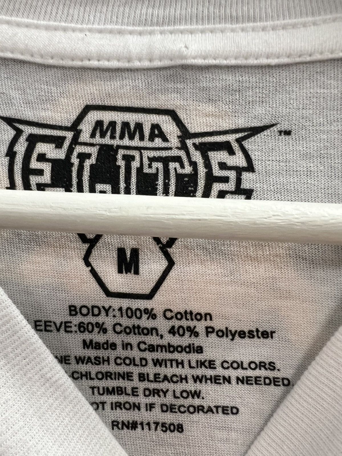 Vintage Vintage MMA Elite Longsleeve Y2K Shirt Size US M / EU 48-50 / 2 - 2 Thumbnail