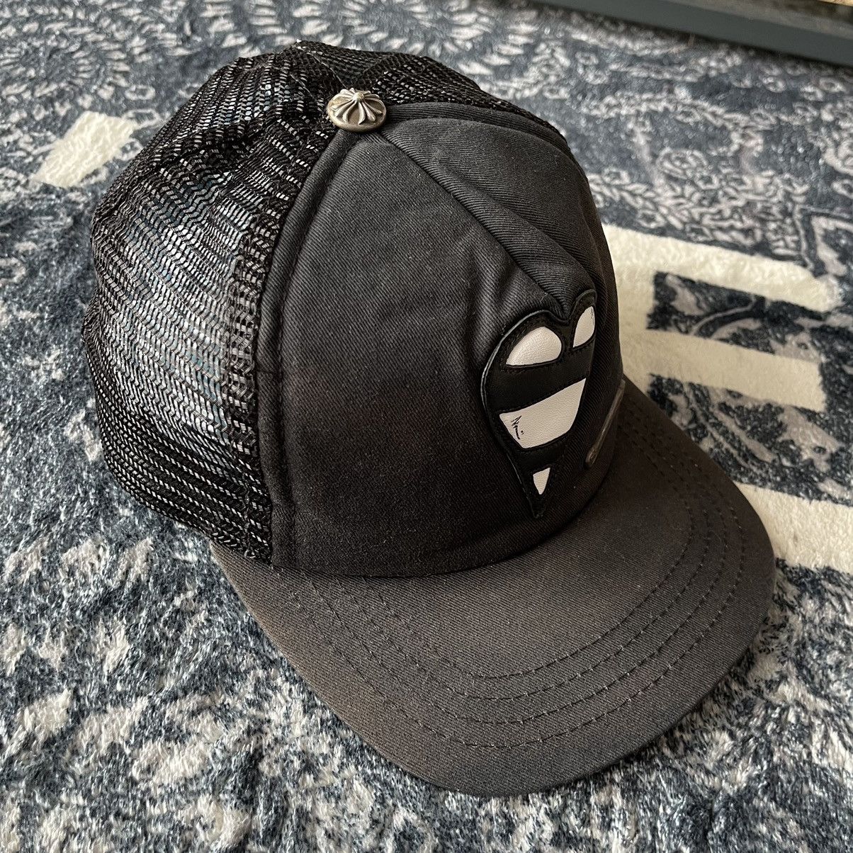 Chrome Hearts Matty Boy Heart Leather Patch Trucker Hat Cap Size ONE SIZE - 2 Thumbnail