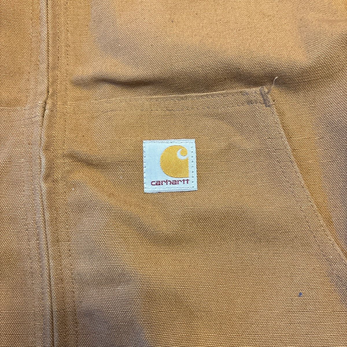 Carhartt Carhartt Beige/Brown Work Jacket Size Large Size US L / EU 52-54 / 3 - 3 Thumbnail