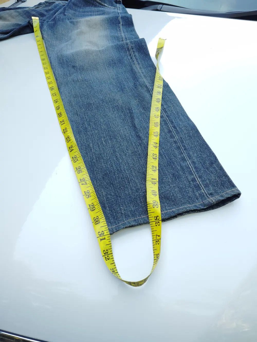 Edwin × Japanese Brand × Vintage Vintage Edwin 505ZX Selvedge Denim Pant Size US 31 - 15 Thumbnail