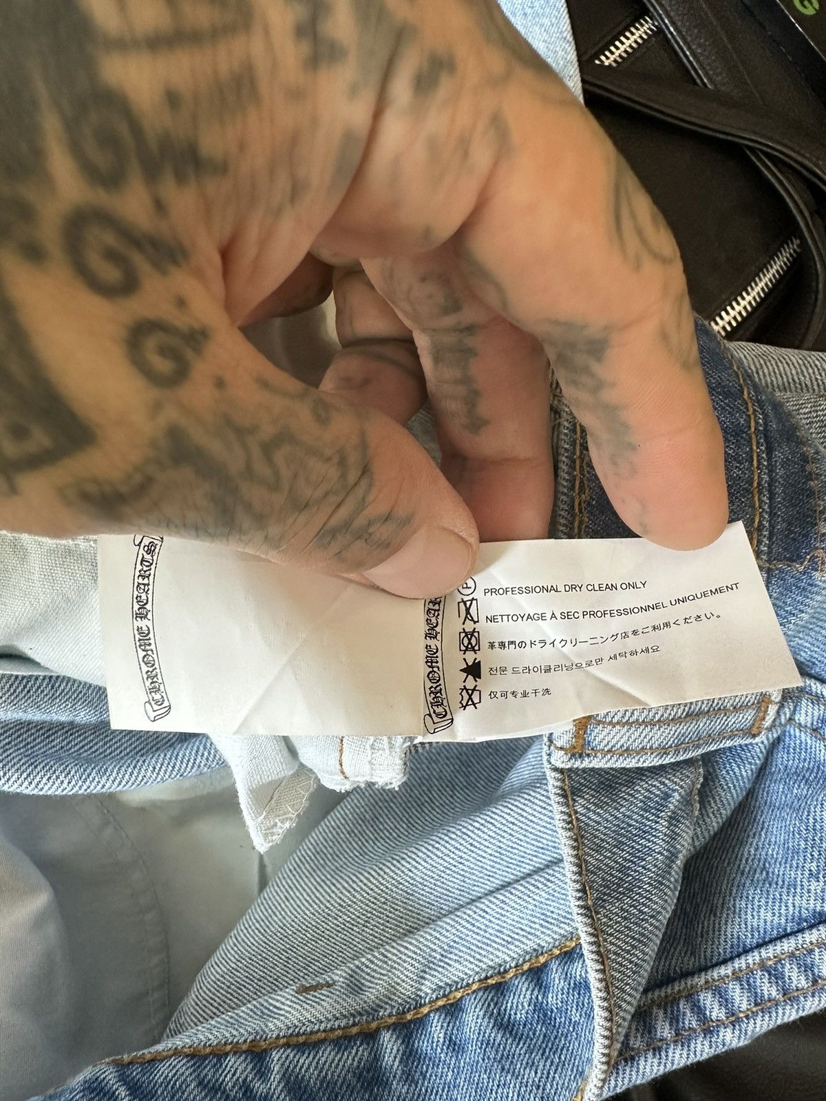 Chrome Hearts × Levi's Chrome Hearts 1 of 1 CAMO STAR SILVER PATCH JEANS 36 38 Size US 36 / EU 52 - 14 Thumbnail