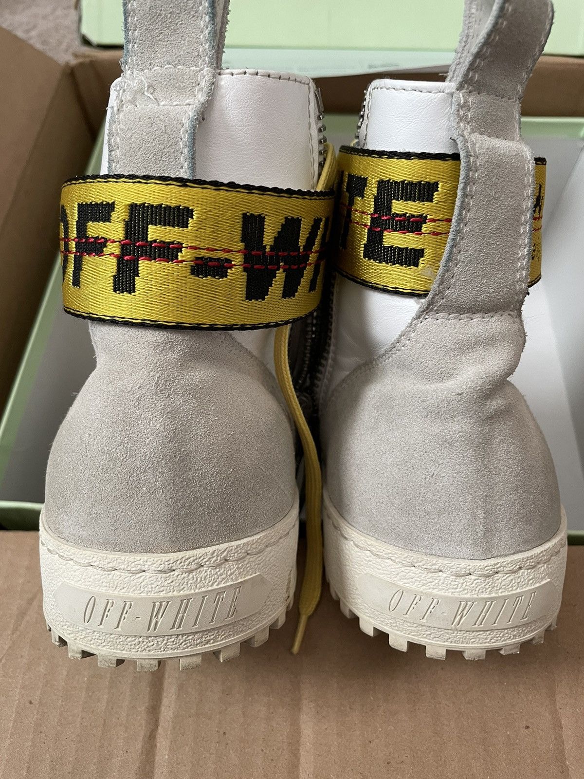 Off-White Off-White Industrial High Top Size US 8.5 / EU 41-42 - 4 Thumbnail